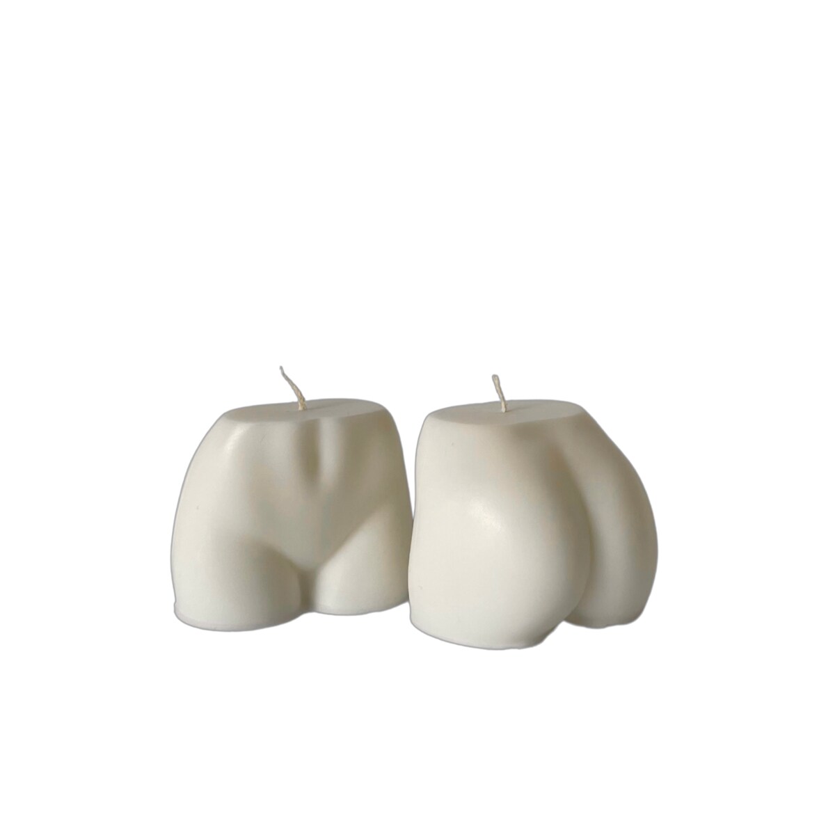 Świeca sojowa pośladki Body Part Bottom, 110 g, INSPIRA