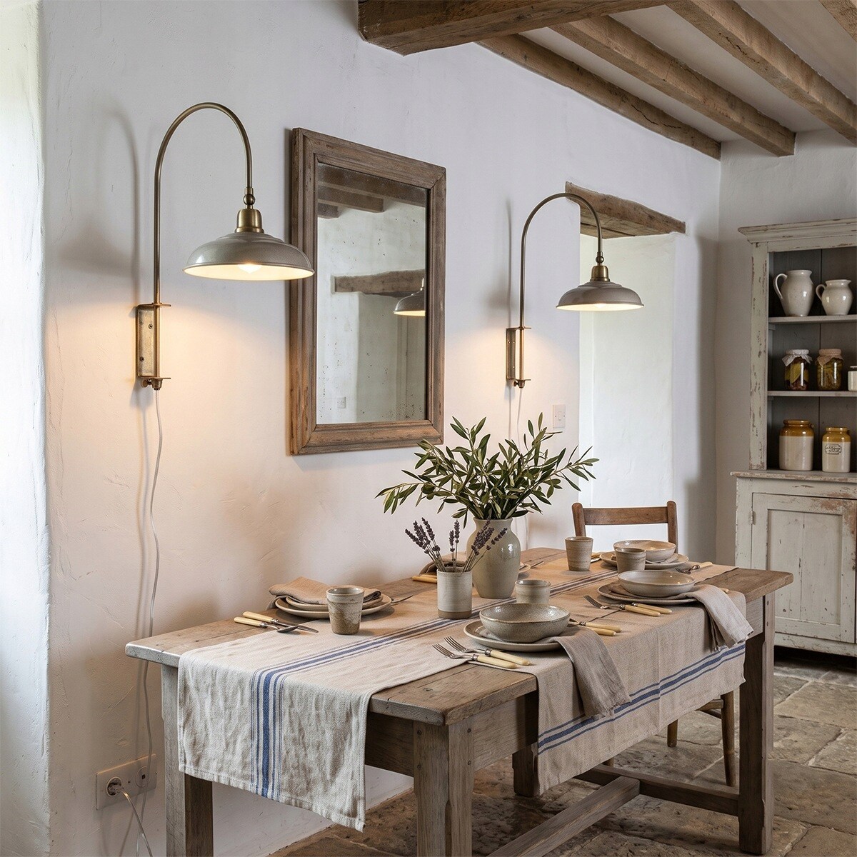 LAMPA KINKIET ŚCIENNA DO POWIESZENIA LOFT METALOWA E27 DO SALONU ZŁOTA BEŻ