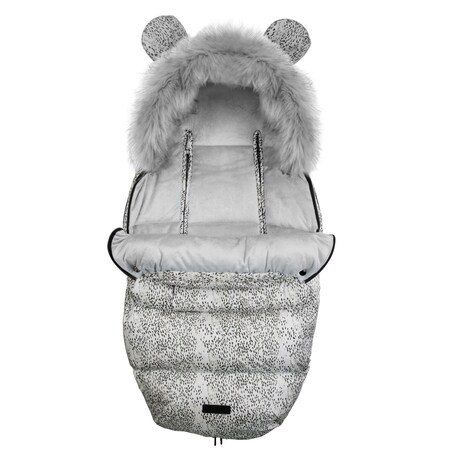 Śpiworek zimowy do wózka gondoli na sanki gruby Ricokids