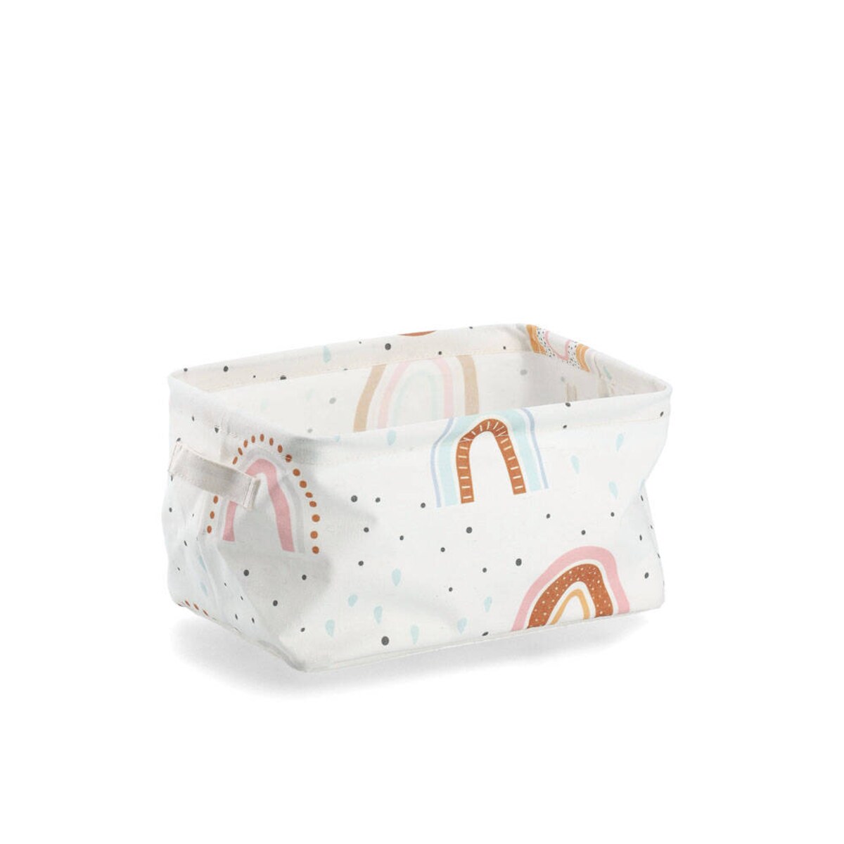 Płócienny koszyk RAINBOW, 28 x 21 x 16 cm