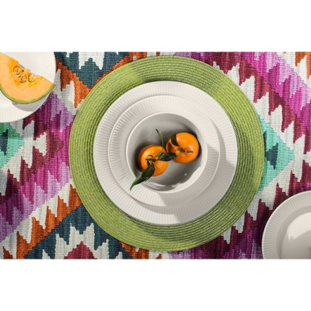 Konsimo LARIS Talerz obiadowy, kość słoniowa