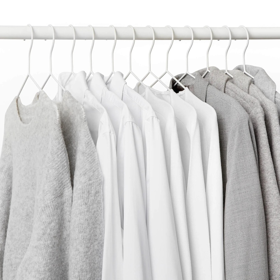 Zestaw 4 uchwytów na wieszaki Rayen