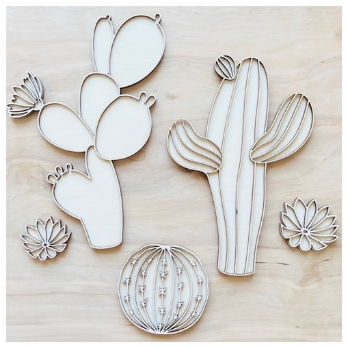 Zestaw kreatywny KAKTUSY