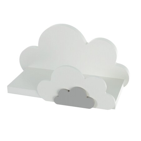 Półka Clouds 29,5x15x15cm grey, 29,5 x 15 x 15 cm