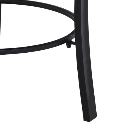 vidaXL Palenisko z mozaiką, terakota, 68 cm, ceramika