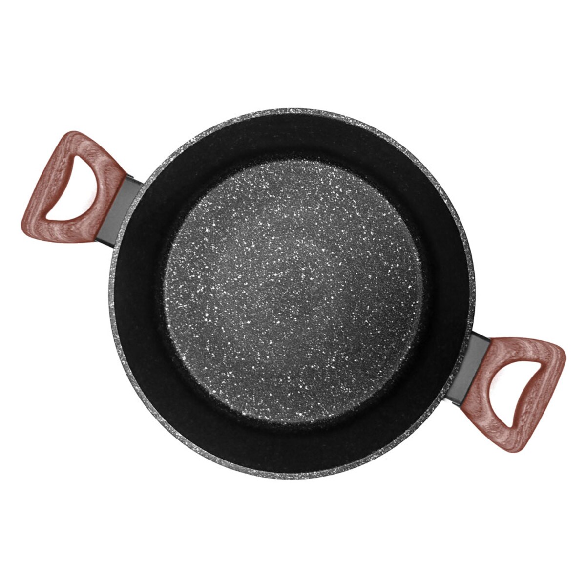 Zestaw 15 elementów garnki, patelnie, akcesoria Ebony Rosewood Berlinger Haus BH-1537