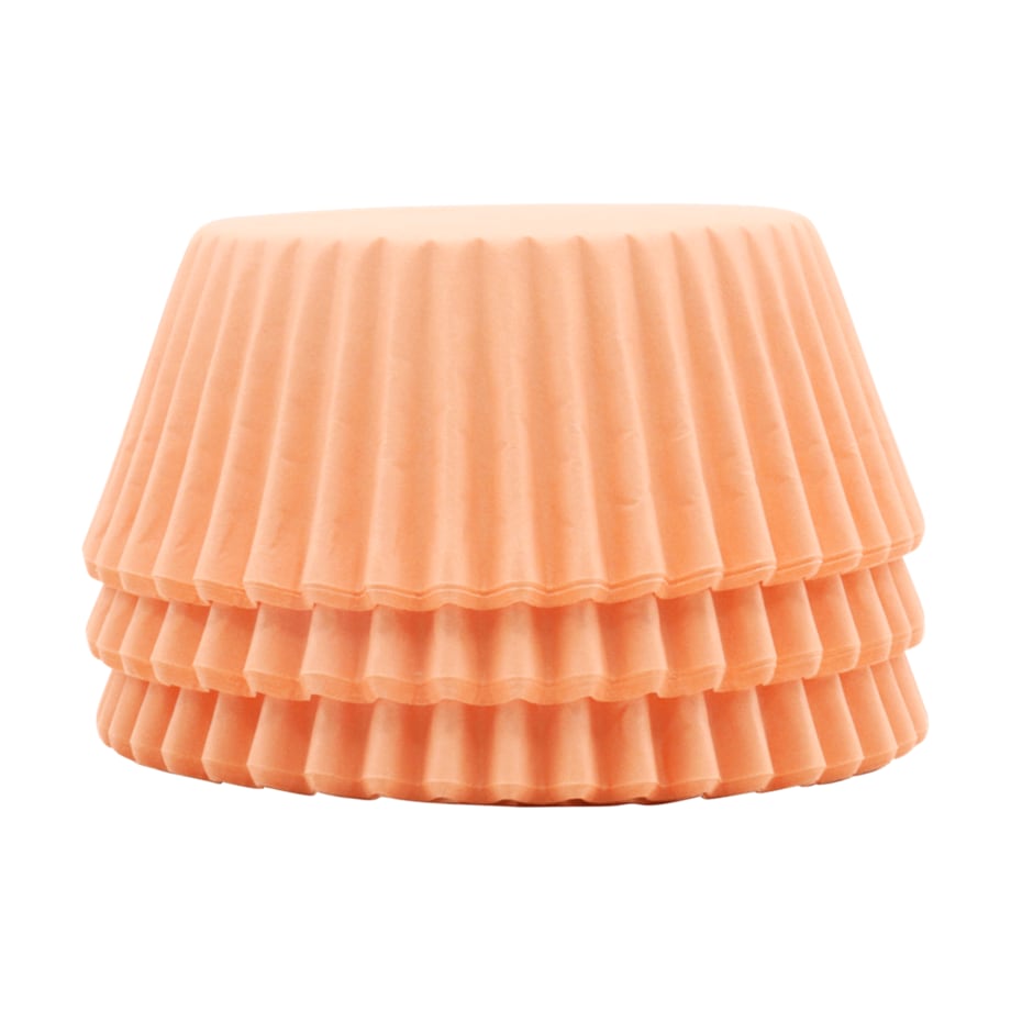 PME Papilotki do pieczenia babeczek (60 sztuk) pomarańczowy