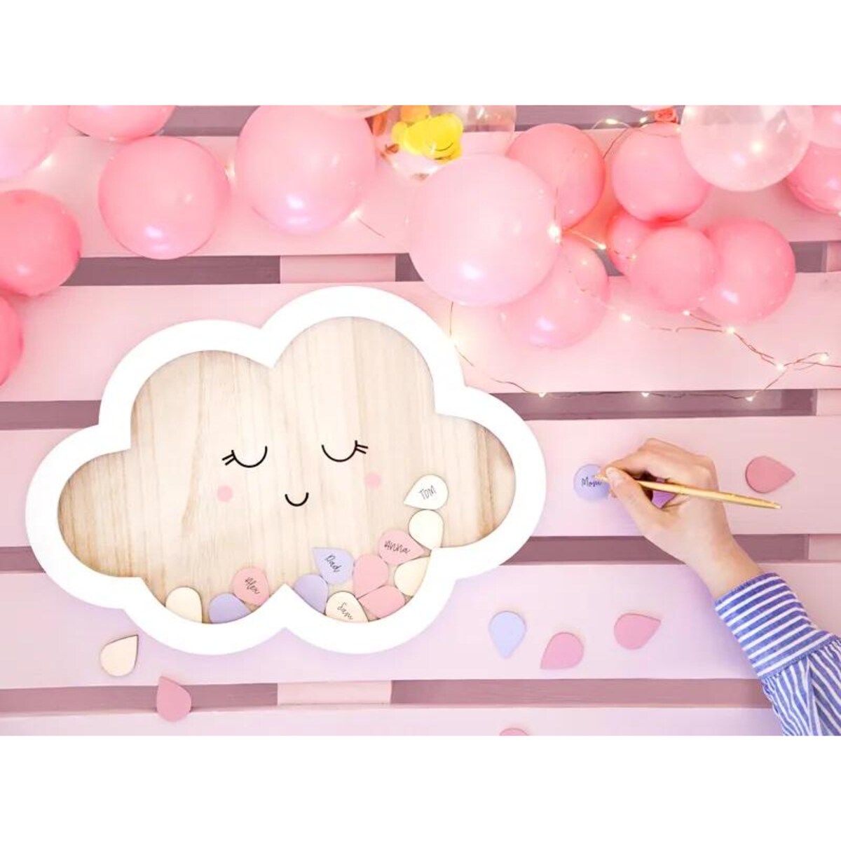 Lampki dekoracyjne led miedziany 1,9 metra