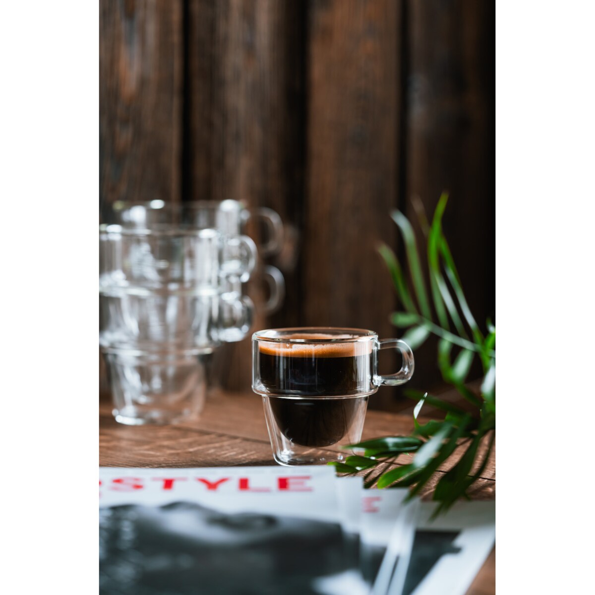 Komplet 6 szklanek do espresso z podwójną ścianką 150ml Senso 27435