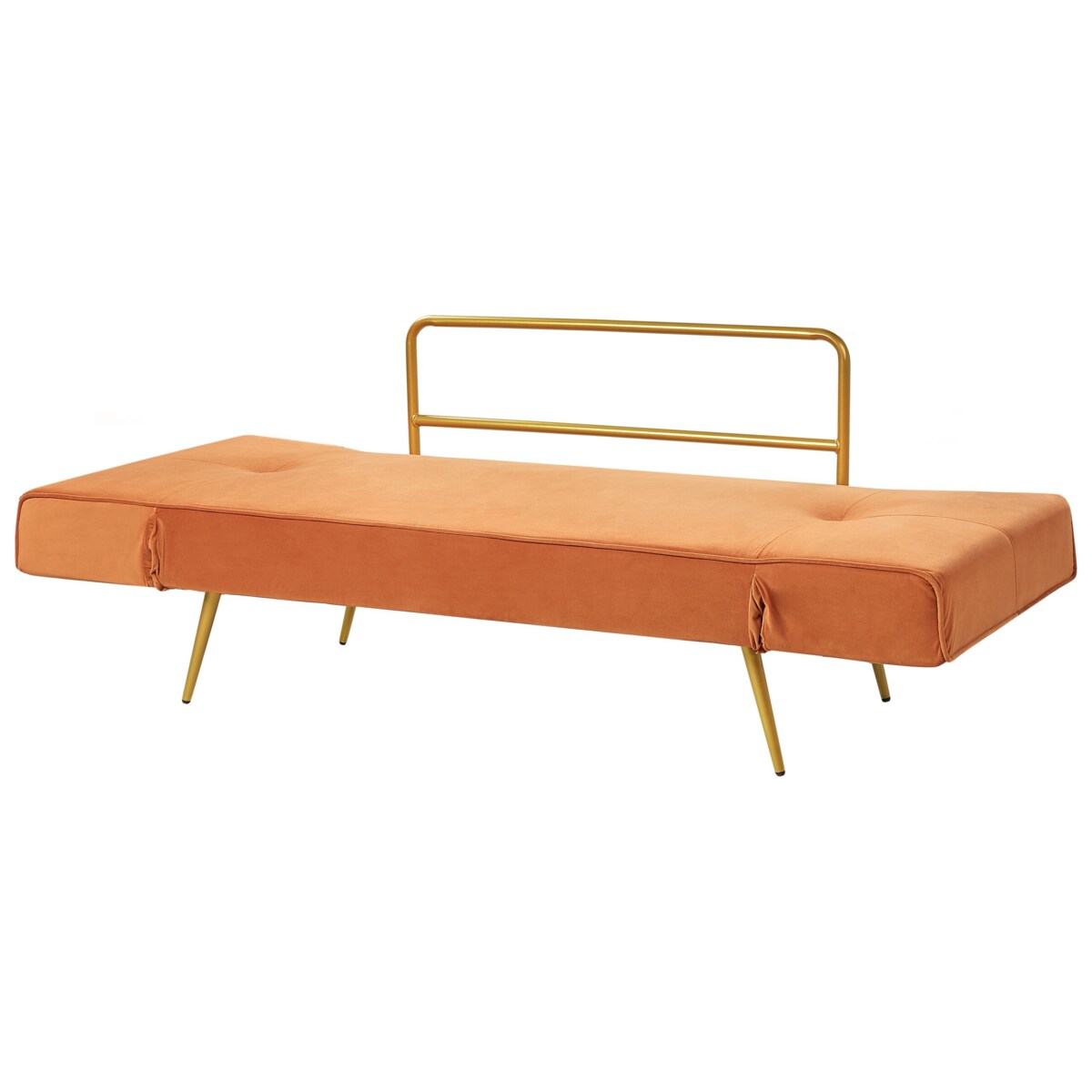 Sofa rozkładana Pomarańczowy SAARELA