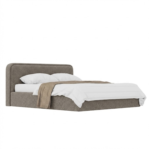 Łóżko Tapicerowane Grand 120X200 Stelaż Pojemnik Na Pościel Abriamo 02
