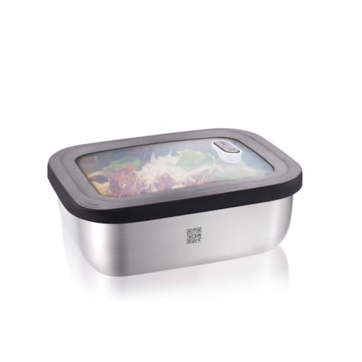 Stalowy pojemnik prostokątny PROVIDO 1.3 ltr