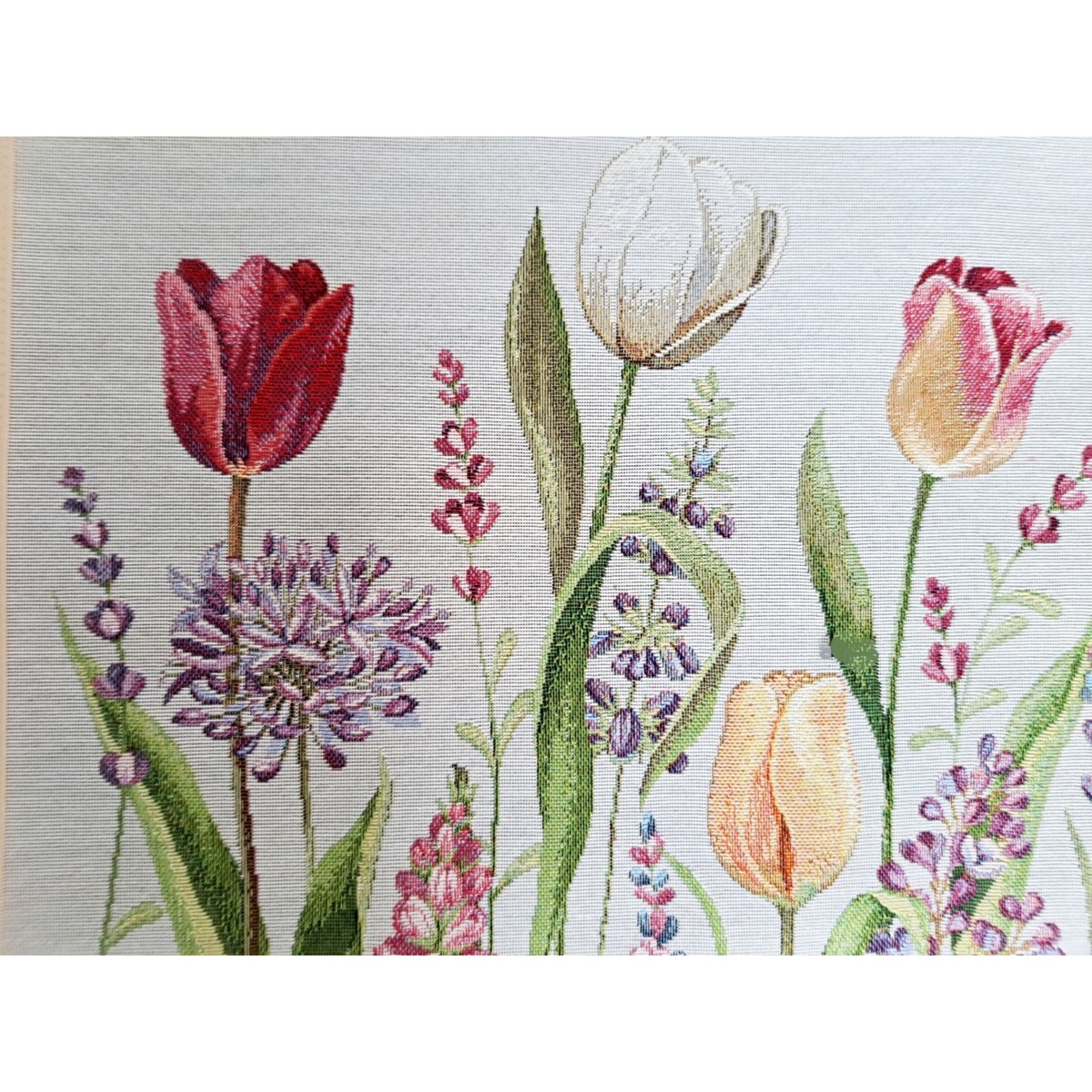 Bieżnik Na Stół 40X100 Cm Dekoracyjny Ozdobny Tulipany