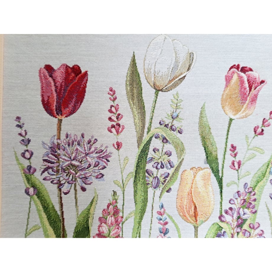 Bieżnik Na Stół 40X100 Cm Dekoracyjny Ozdobny Tulipany