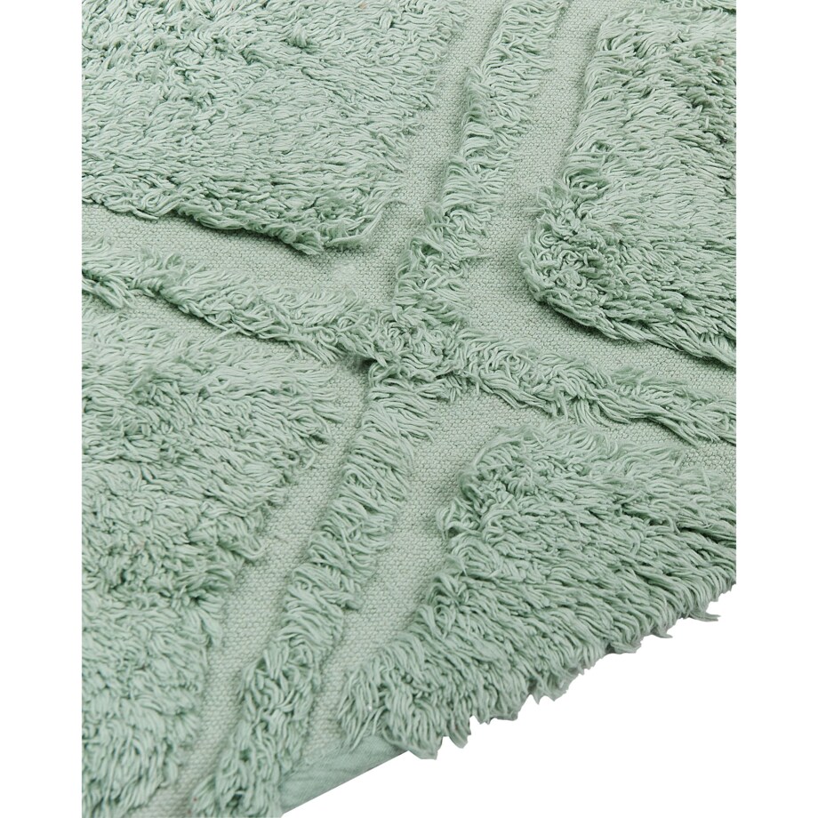 Dywan bawełniany 160 x 230 cm zielony HATAY
