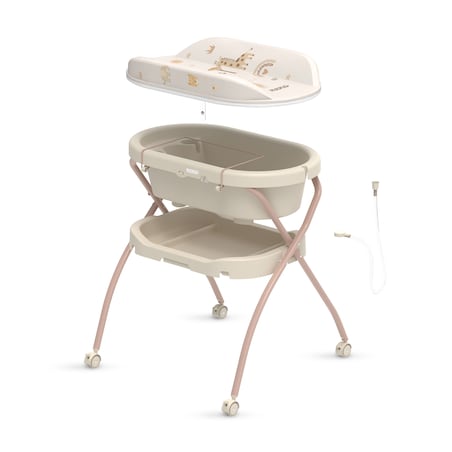 Neno Breza - wanienka ze stelażem i przewijakiem dla dzieci