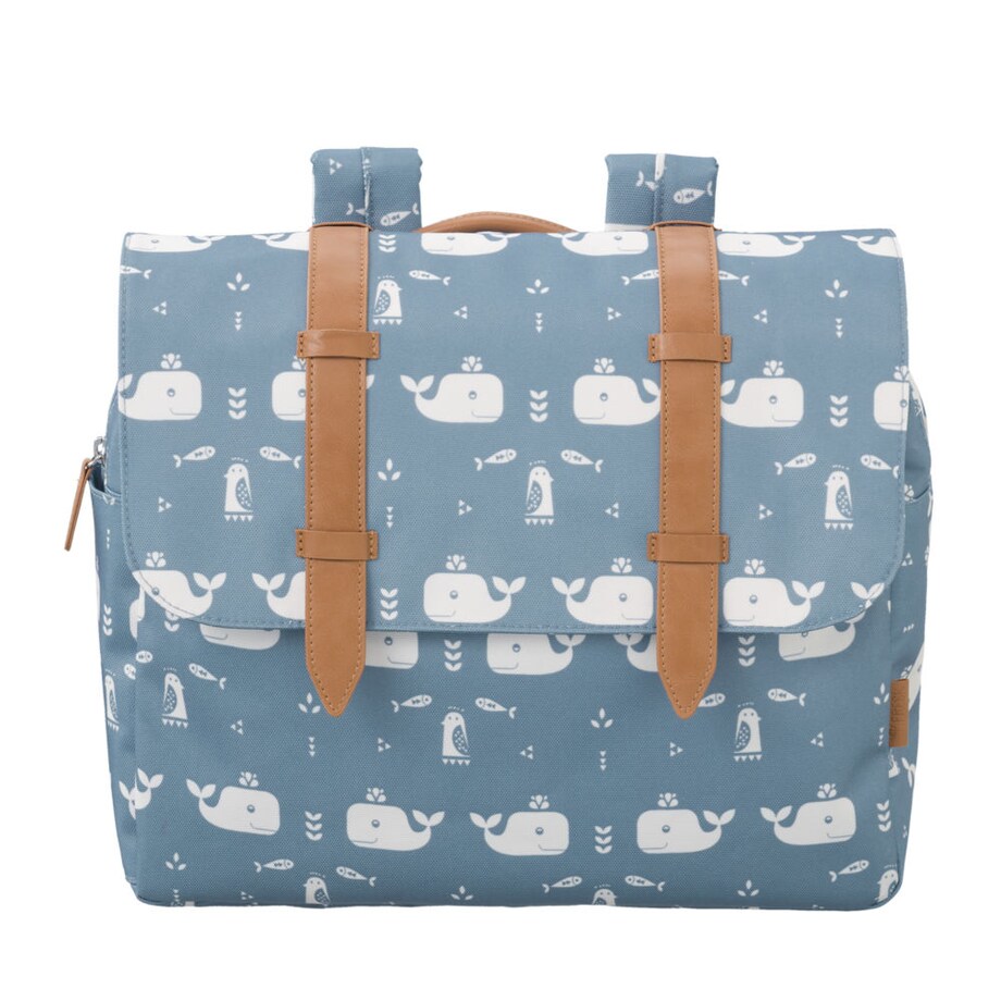 Fresk Tornister NEW Wieloryb Blue fog