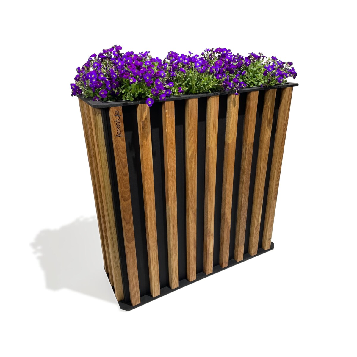 Donica drewniana Lamele 63x60 cm