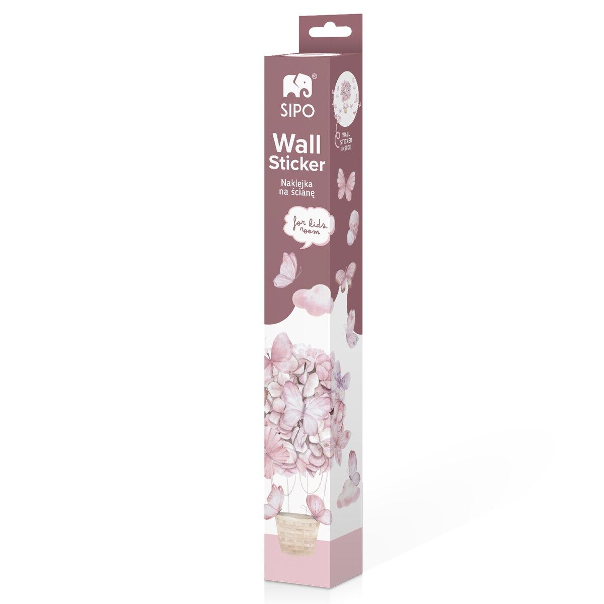 naklejki na ścianę do pokoju dziecka, sipo, motyle