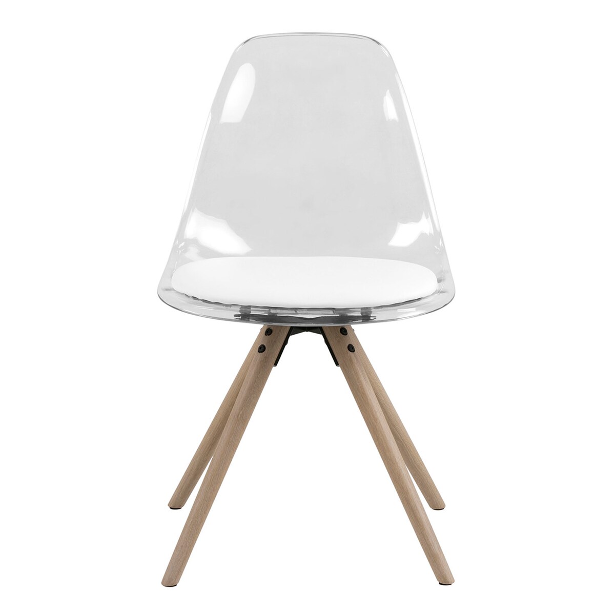 Krzesło Henning Białe z tworzywa