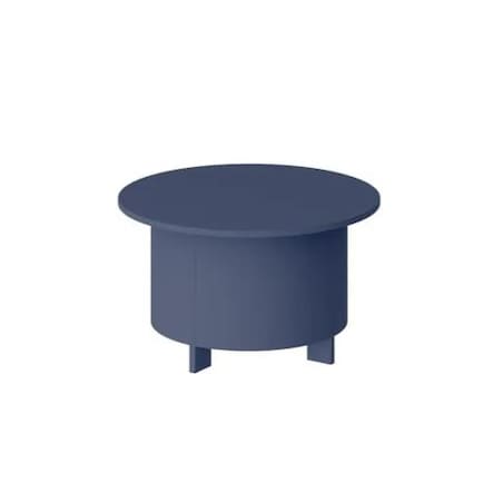 Ława okrągła SALVO AC 80x80 granatowa