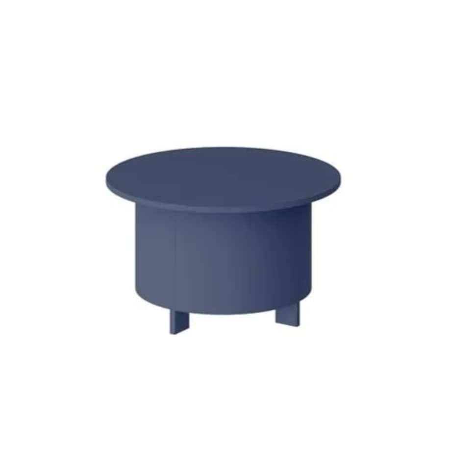 Ława okrągła SALVO AC 80x80 granatowa