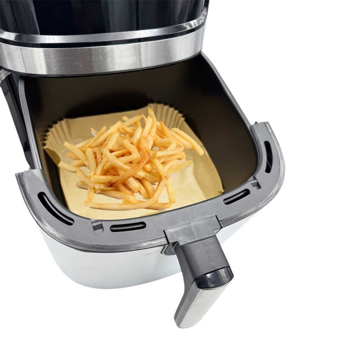 Papier do pieczenia wkład foremka do air fryer frytkownicy 20x16cm 100 sztuk BRUNBESTE