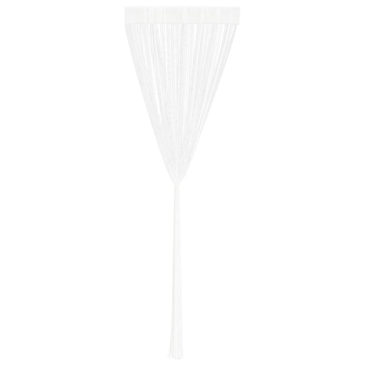 vidaXL Zasłony sznurkowe, 2 sztuki,  100 x 250 cm, białe