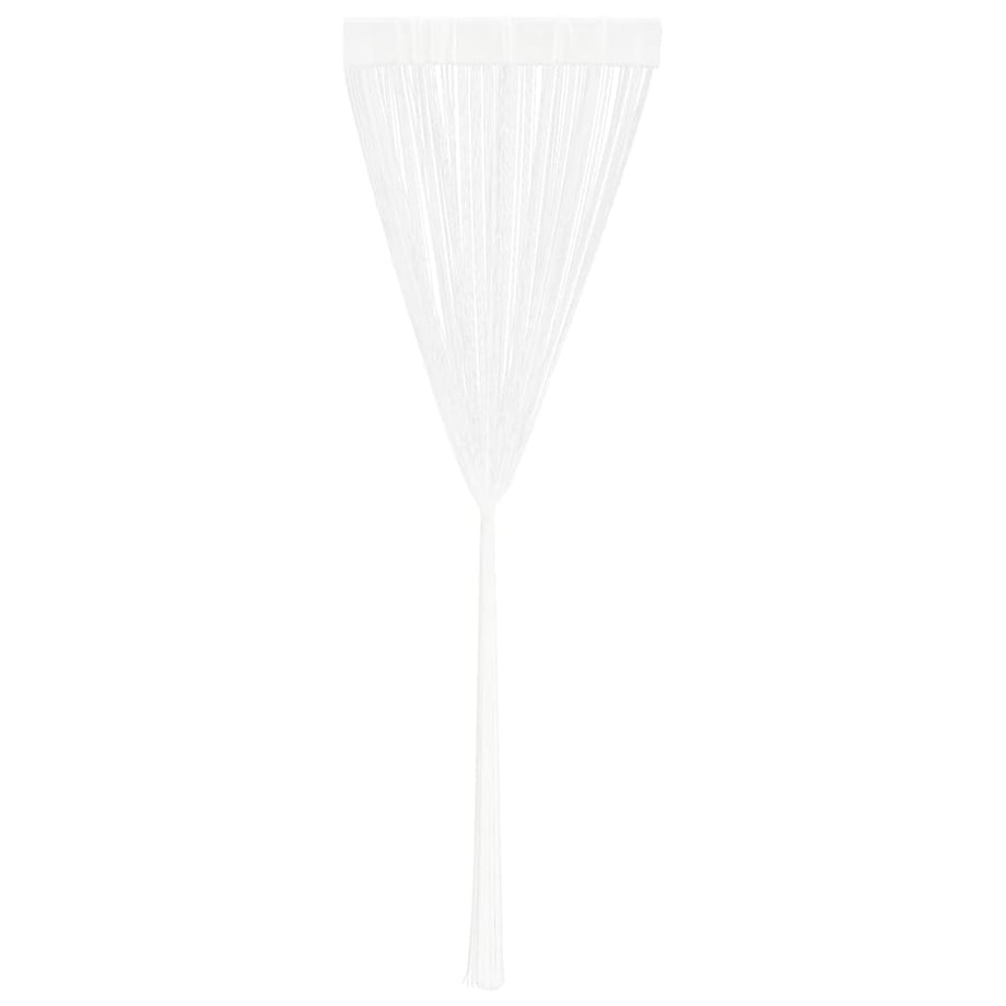 vidaXL Zasłony sznurkowe, 2 sztuki, 100 x 250 cm, białe