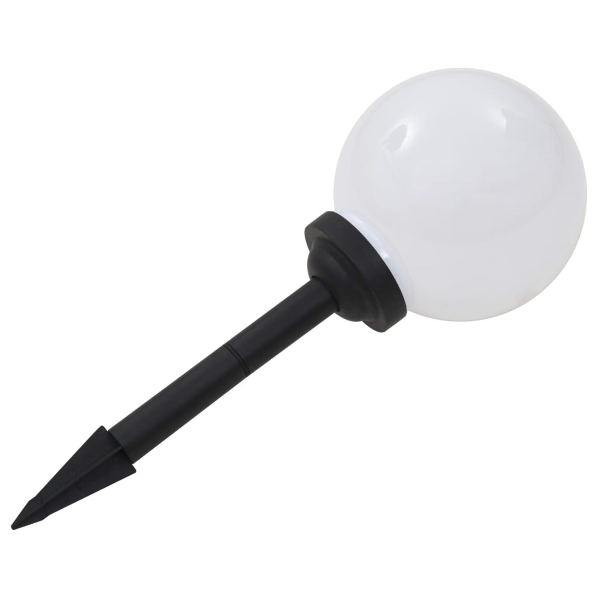 vidaXL Kuliste lampy solarne na zewnątrz, 3 szt., LED, 20 cm, RGB