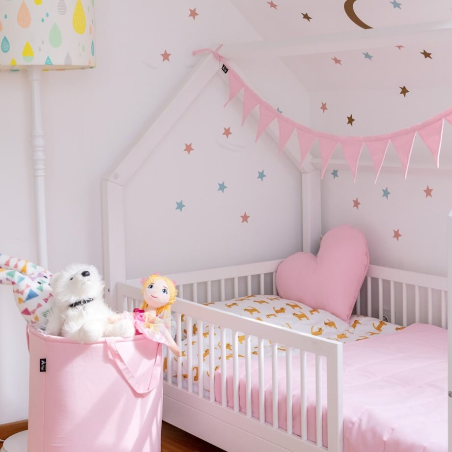 Kosz na zabawki Tobi, caffe latte, 40x60cm, Cotton Story