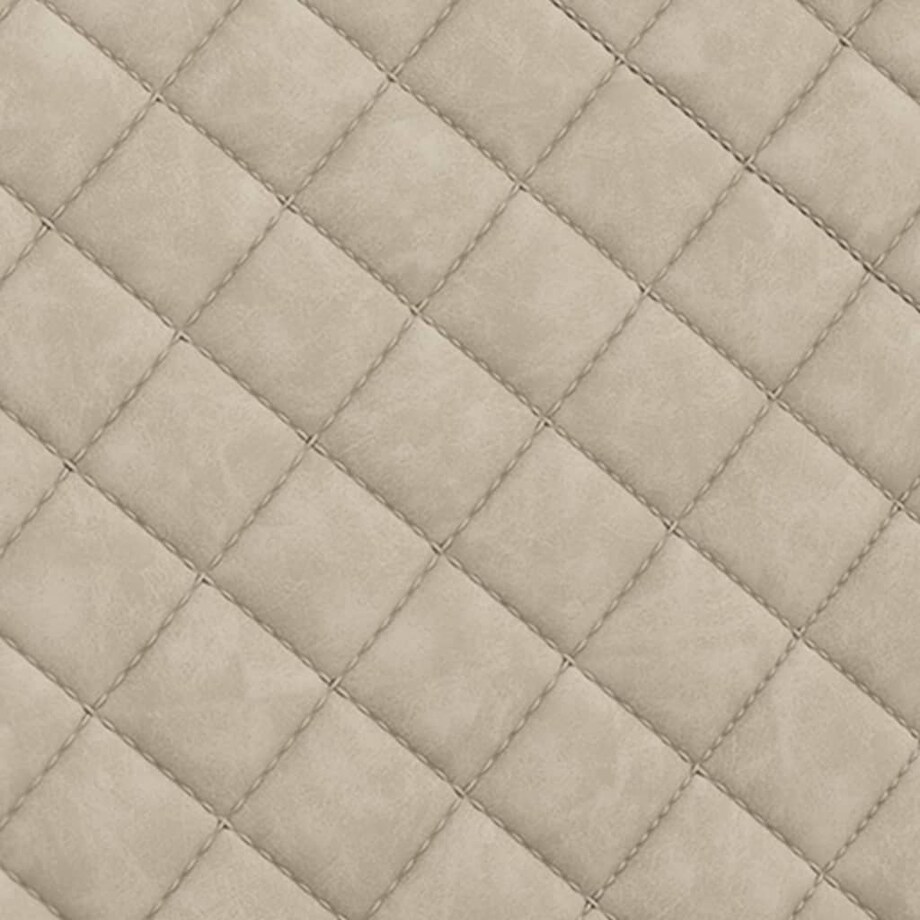 vidaXL Krzesło wspornikowe, jasnoszare, obite sztuczną skórą