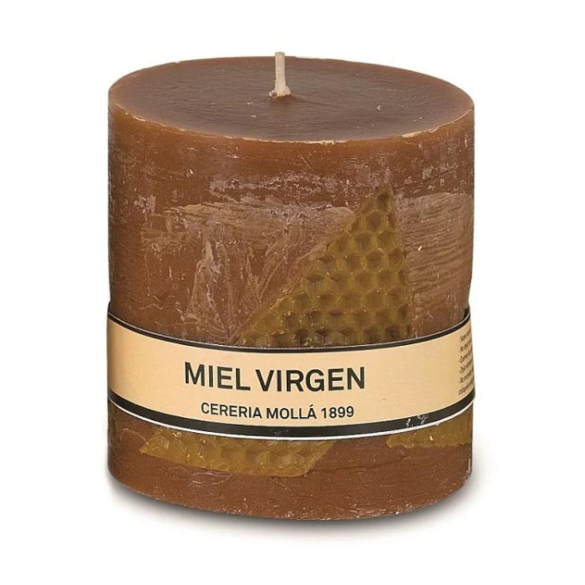 Świeca zapachowa Honey Asturias, 8 x 8 cm, Cereria Molla