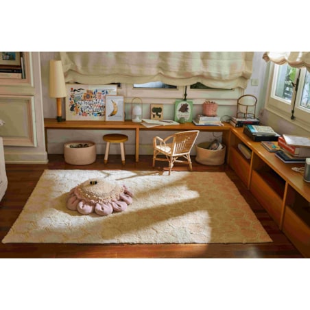 Dywan bawełniany do prania w pralce Sweet Honey, Planet Bee, Lorena Canals