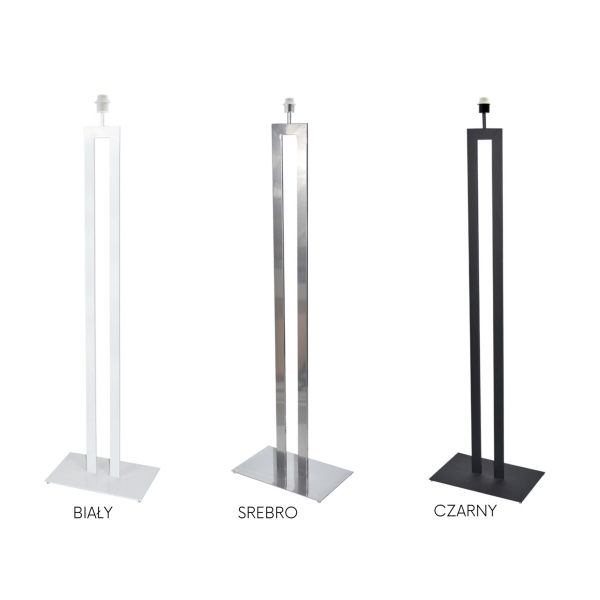 Lampa stojąca podłogowa z abażurem walec MONO