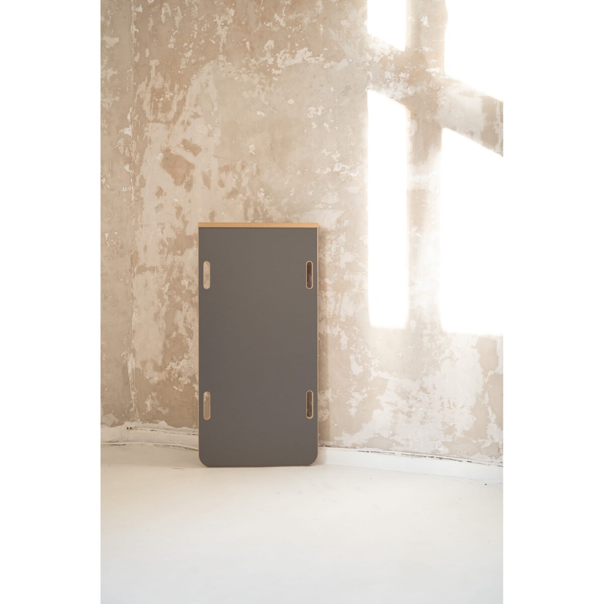 Zjeżdżalnia CHMURKI do MAŁEGO bujaka i kostki - szara