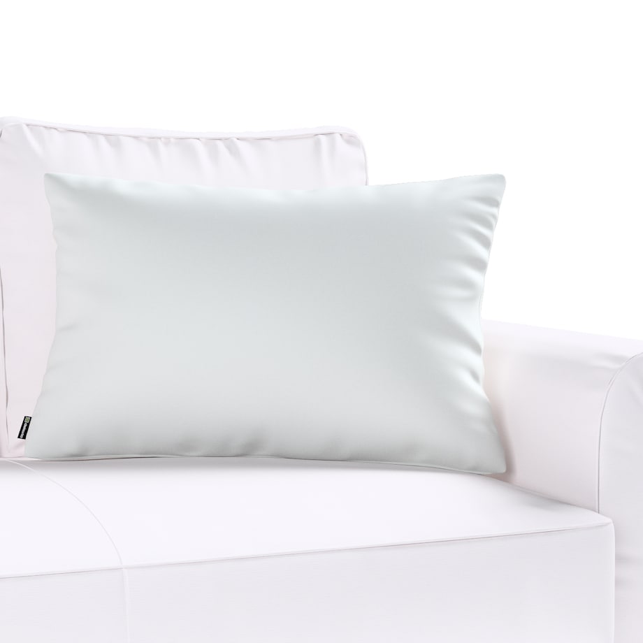 Poszewka Kinga na poduszkę prostokątną 47x28 gołębi srebrny z połyskiem