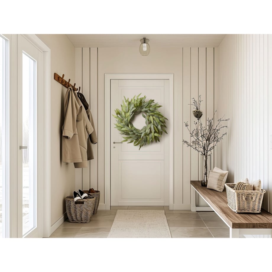 Wieniec dekoracyjny 65 cm zielony GAMRUN