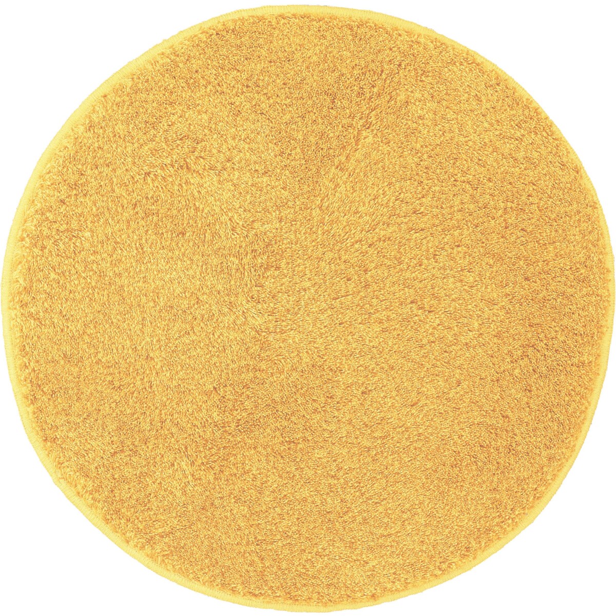 Kleine Wolke Relax Dywanik łazienkowy Mimose Żółty 100 cm rund