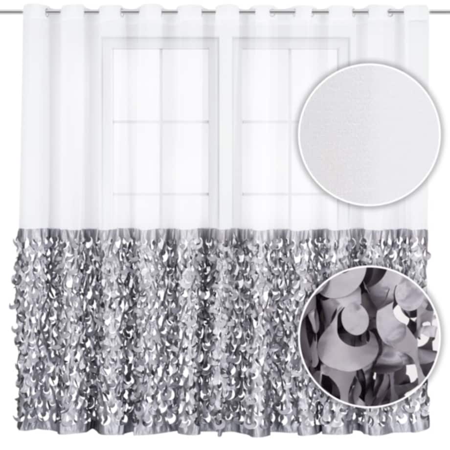 firana "luna crystal" laser 500x250 cm