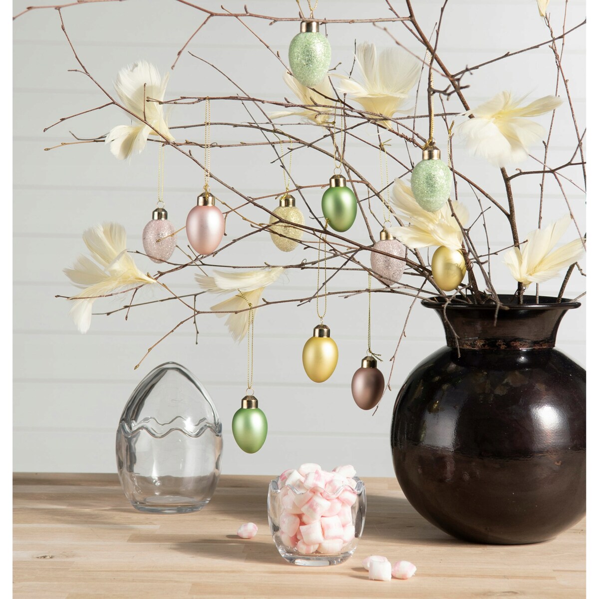 6 szt. PIÓRA NATURALNE OZDOBNE żółte