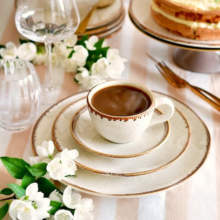 VILLA ITALIA Talerz płytki ceramiczny 27 cm RUSTICO