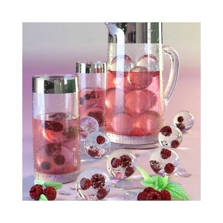 Alpenburg forma silikonowa na 6 kul lodowych do drinków napojów 33073