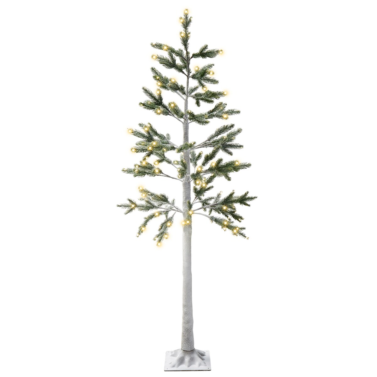 Dekoracja ogrodowa LED ALBIONI Drzewko 180 cm Biały