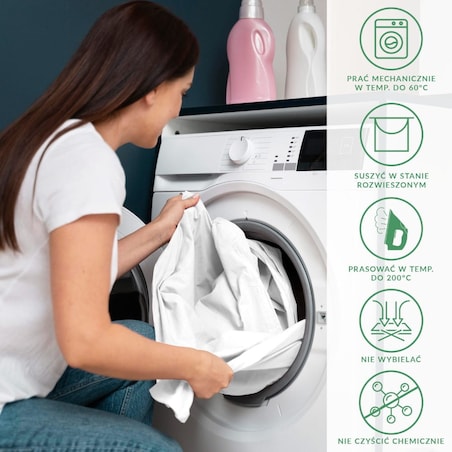 Prześcieradło z bawełny satynowej z gumką 200x220 kolor Jasny beż