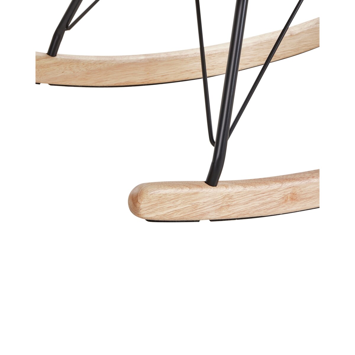 Fotel bujany SKALE Złamana biel