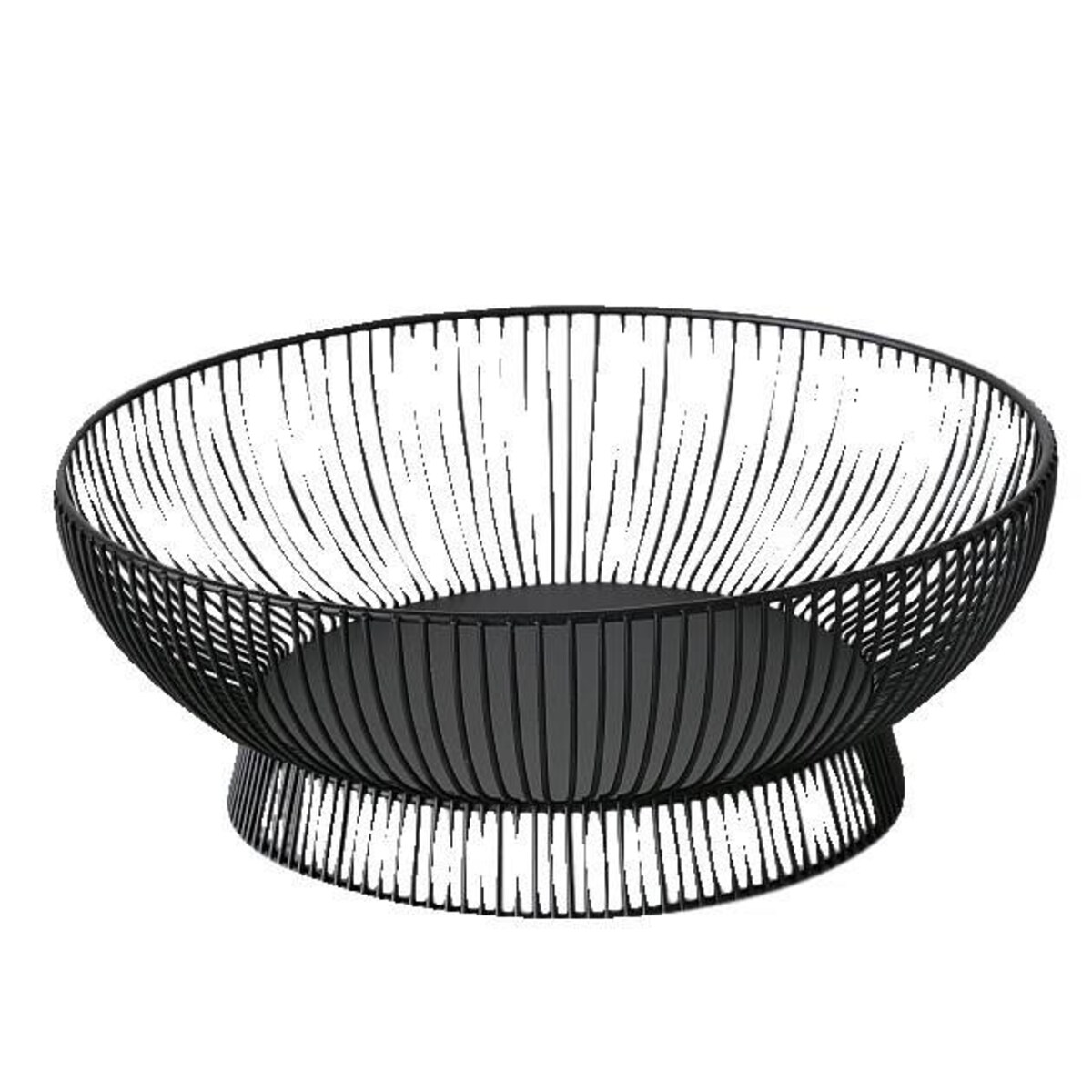 Metalowe misy Balu, 2 sztuki, czarne