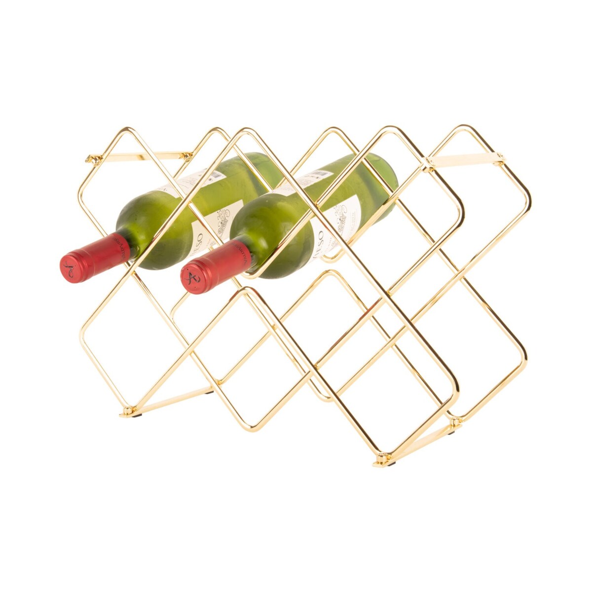 Stojak na 6 butelek wina BRILYANTE 40,5x27,5x15,5 cm