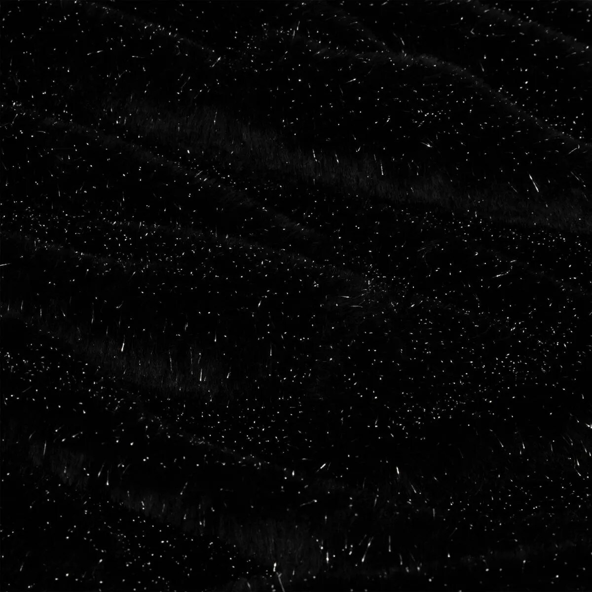 Pled koc pluszowy czarny ze srebrną nitką 130x180 cm