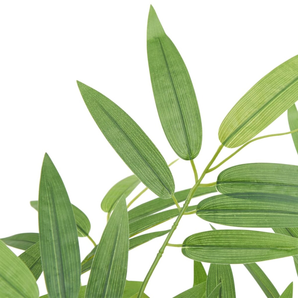 vidaXL Sztuczny bambus, 240 liści, 80 cm, zielony